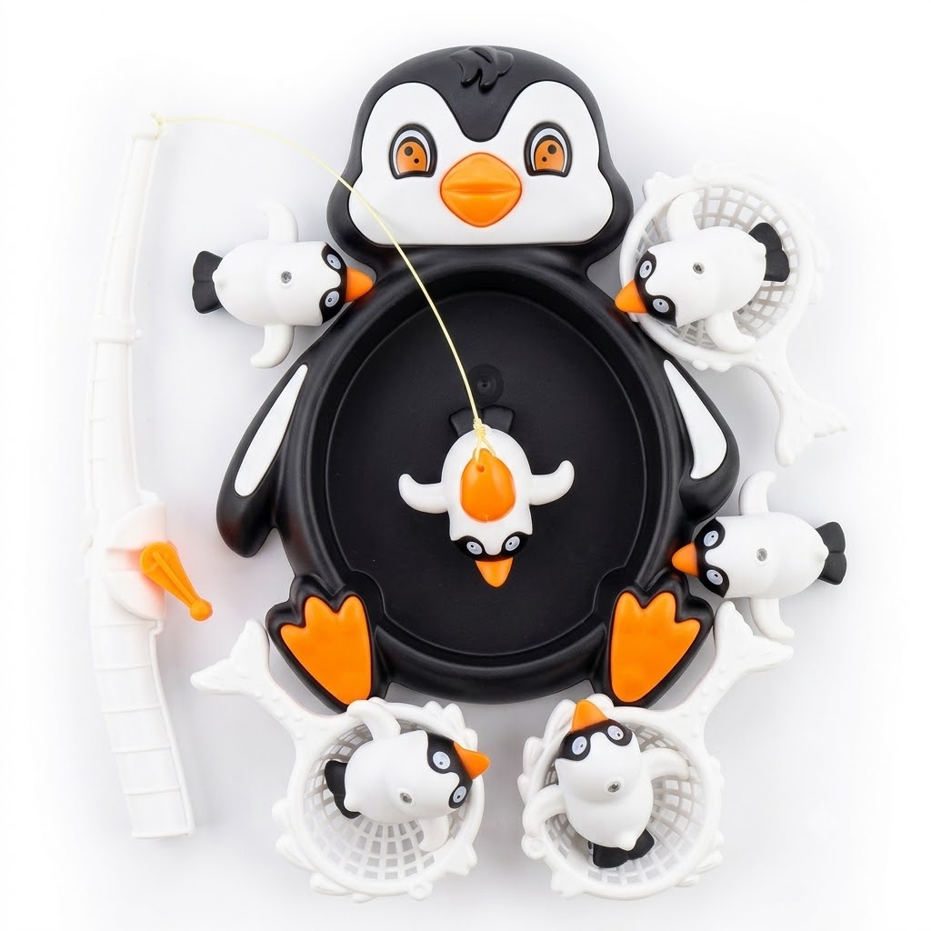Duyusal Mıknatıslı Penguen Yakalama Olta Seti