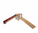 4 Taraflı Tırmanma Kuleli Roller Slide Set